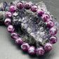 收藏級冰種星光紫祖母晶手串 10mm
